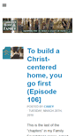 Mobile Screenshot of christianhomeandfamily.com